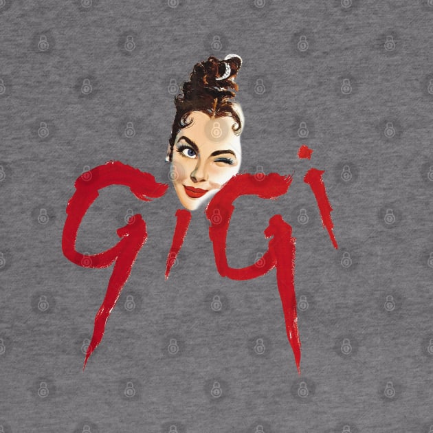 Gigi Movie Poster by MovieFunTime